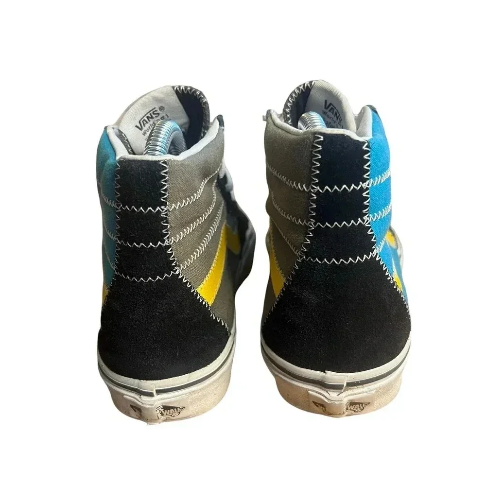Vans Sk8-Hi Zig Zag High Top Sneakers Multicolor Skate‎ Shoes Women’s Size 5